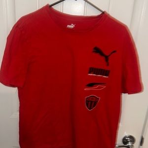 Men’s Large Puma T shirt Red